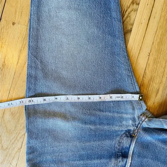 Re/Done Levi The Elsa Dark Wash Sz 27 inseam 37"